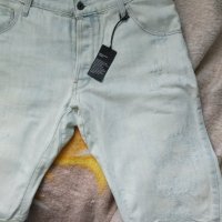 Нови бели къси мъжки панталони G Star Arc 3D tapered 1/2оригинал, снимка 3 - Къси панталони - 33163350