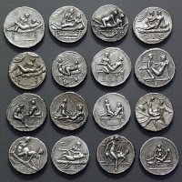 Монети, Сувенири - Римски еротични монети, снимка 2 - Нумизматика и бонистика - 35386398