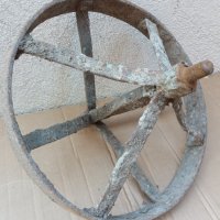 старо масивно ковано колело, желязо , снимка 4 - Антикварни и старинни предмети - 28636937