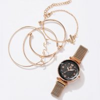 Часовник MK 082 комплект с гривни, снимка 3 - Дамски - 27175875