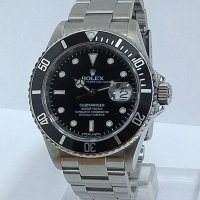 Rolex SUBMARINER Date Oyster Perpetual, engraved bezel - оригинал, снимка 2 - Луксозни - 40608459