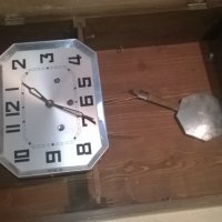стар дървен часовник-62х43х17см-антика, снимка 15 - Колекции - 26777021