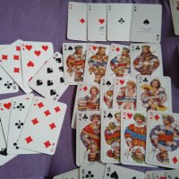 Мини карти Ferd Piatnik & sohne wien made in Austria 56броя -52 и 4 жокера нови, снимка 2 - Карти за игра - 32261337