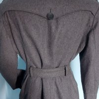 Елегантно вълнено палто тип Кардиган / голям размер , снимка 17 - Палта, манта - 43786167