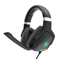 Слушалки с микрофон Геймърски Marvo HG9068 7.1 Черни с RGB Подсветка, снимка 1 - Слушалки за компютър - 35095396