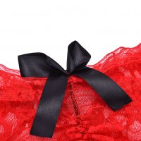 Sexy дамски комплект в червен цвят - Код 1638, снимка 6 - Бельо - 40189105