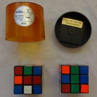 Оригинално Унгарско кубче Рубик Rubiks CUBE tm два броя употребявани, снимка 12 - Колекции - 36850358