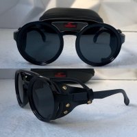 Carrera Мъжки слънчеви очила с кожа кръгли, снимка 2 - Слънчеви и диоптрични очила - 40539667