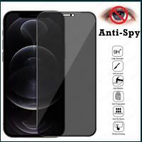 Privacy Стъклен Протектор за Apple iPhone 11 / 11 Pro Max XS X XR 5D, снимка 5 - Фолия, протектори - 36426440