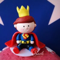 Малкият принц изкуствен топер украса за забождане на торта мъфини декорация парти рожден ден кръщене, снимка 1 - Други - 27111446
