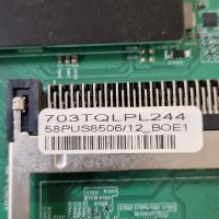 Main board 715GB414-M0A-B01-006Y 703TQLPL244 TV PHILIPS 58PUS8506/12, снимка 2 - Части и Платки - 43185716