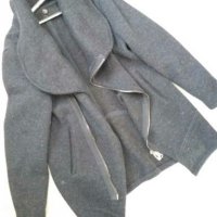 Дамска жилетка/палто с асиметрично закопчаване, снимка 6 - Жилетки - 28280294