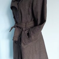 Елегантно вълнено палто тип Кардиган / голям размер , снимка 16 - Палта, манта - 43786167
