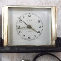 Лот от 3бр. будилника и 1бр. ръчен дамски часовник-съветски, снимка 3 - Други - 28630093