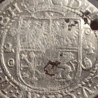 Сребърна монета 1/4 талер 1624г. Георг Вилхелм Кьониксберг Източна Прусия 14959, снимка 9 - Нумизматика и бонистика - 43001017