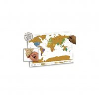 Скреч карта на света Travel Life - КОД 1078, снимка 6 - Други стоки за дома - 26799498