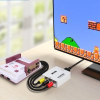 av2hdmi адаптер Audio Video чинчове към HDMI 1080p, снимка 4 - Стойки, 3D очила, аксесоари - 39100783