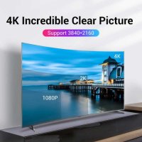 Кабел - Display Port v1.2 DP M / M Black 4K 5M - Vention HACBJ, снимка 6 - Кабели и адаптери - 43416563