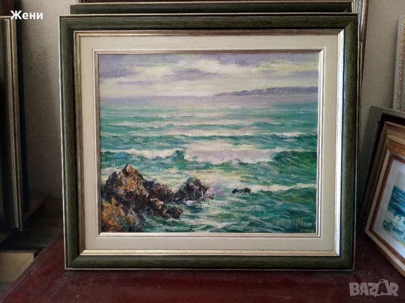 Маслена картина на Николай Ханзъров , снимка 1