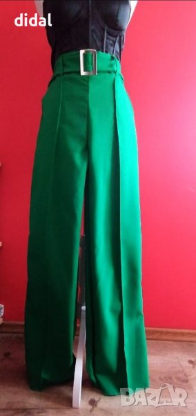 Елегантен панталон в зелено , снимка 1