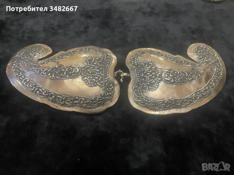 Изключително Рядка Сребърна автентична пафта колекционерска, снимка 1