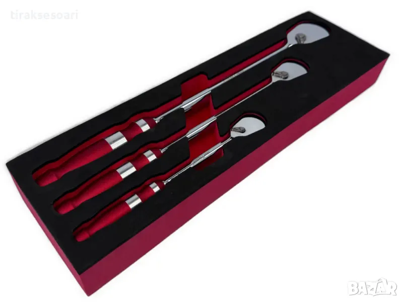 Комплект усилени тресчотки удължения XL 1/4" , 3/8" , 1/2" KRAFTWELLE, снимка 1