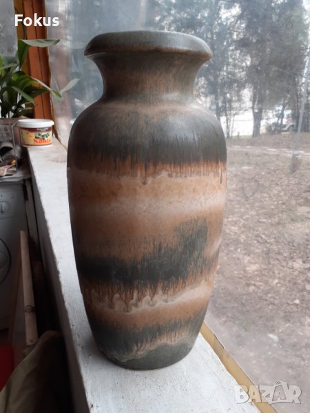 Страхотна голяма ваза немска керамика Scheurich Keramik, снимка 1