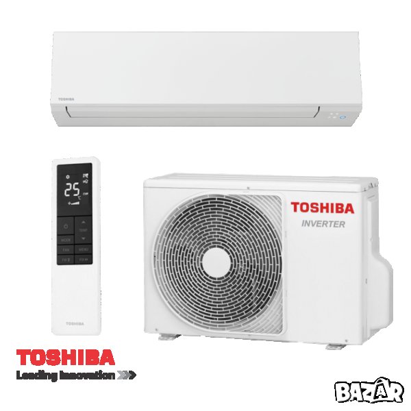Toshiba Shorai Edge RAS-B13G3KVSG-E/RAS-13J2AVSG-E1 – Хиперинверторен климатик 13 0 с Включен монтаж, снимка 1