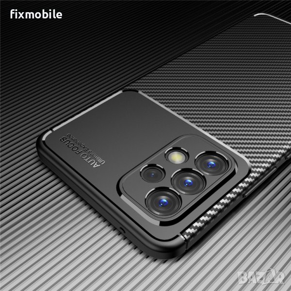 Промо!Samsung Galaxy A73 5G Carbon Fiber силиконов гръб / кейс, снимка 1