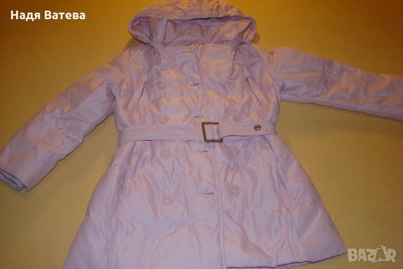 Зимно яке и шапка на BENETTON за 4-5 г. за момиче., снимка 1