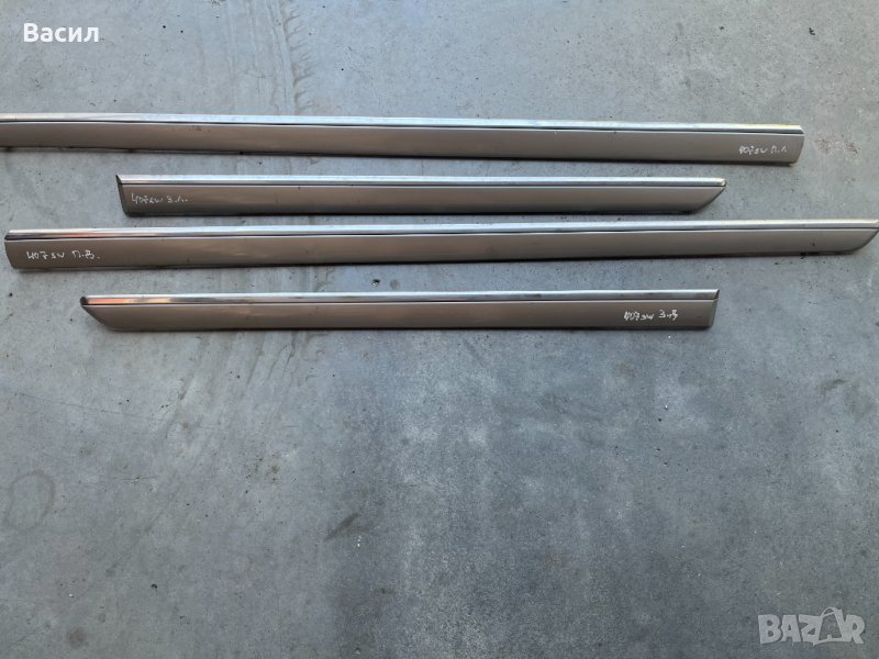 Лайстни врати СВЕТЛОСИВИ Peugeot 407 SW 2.0 HDI 2.0hdi 136 к.с Пежо 407 Комби 2.0 ХДИ 2.0хди pejo, снимка 1