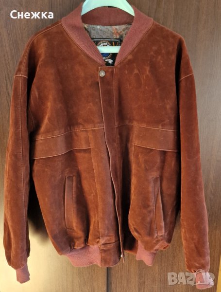 Уникално мъжко велурено яке, снимка 1