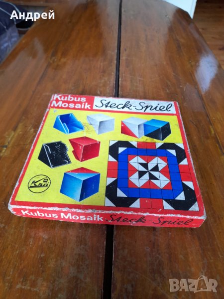 Стара детска игра Kubus Mosaik, снимка 1