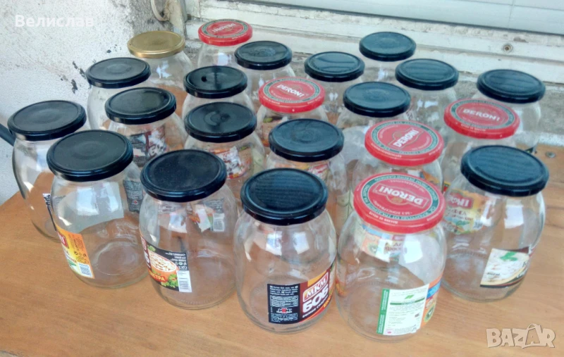 Буркани с винтови капачки, снимка 1