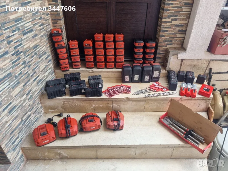 Hilti B22 , B36 , B12 Nuron батерия/батерии и зарядно / зарядни, снимка 1