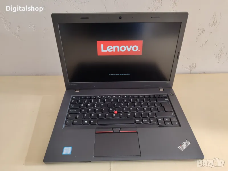 Лаптоп Lenovo ThinkPad L460 i5-6300U/8GBDDR3/128SSD/14FHD/12м.г/клас А, снимка 1