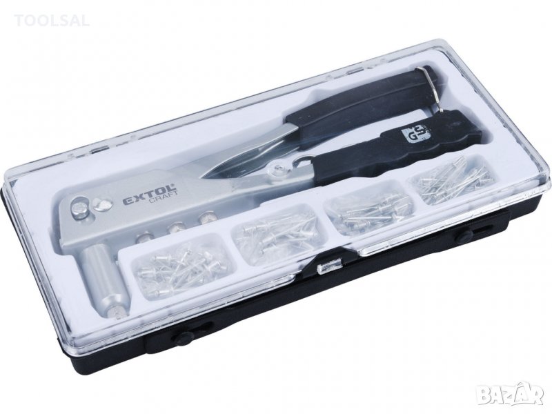 Комплект нитачка с попнитове 60бр, 2,4-4,8mm, снимка 1