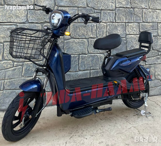 ЕЛЕКТРИЧЕСКИ Велосипед ( скутер) с две седалки - MPM - управлява се БЕЗ книжка и регистрация в КАТ, снимка 1