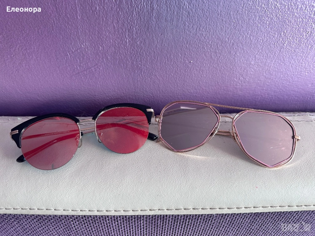 Лот от два чифта дамски слънчеви очила , снимка 1