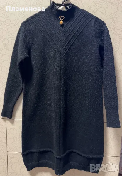 Дамска вълнена туника/ рокля - М, снимка 1