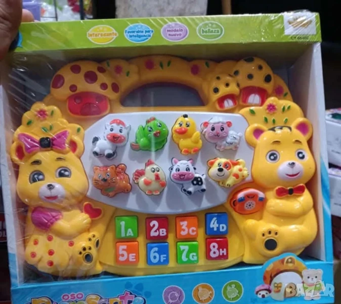 Образователно музикално пиано с животни – Интерактивна играчка за деца, снимка 1