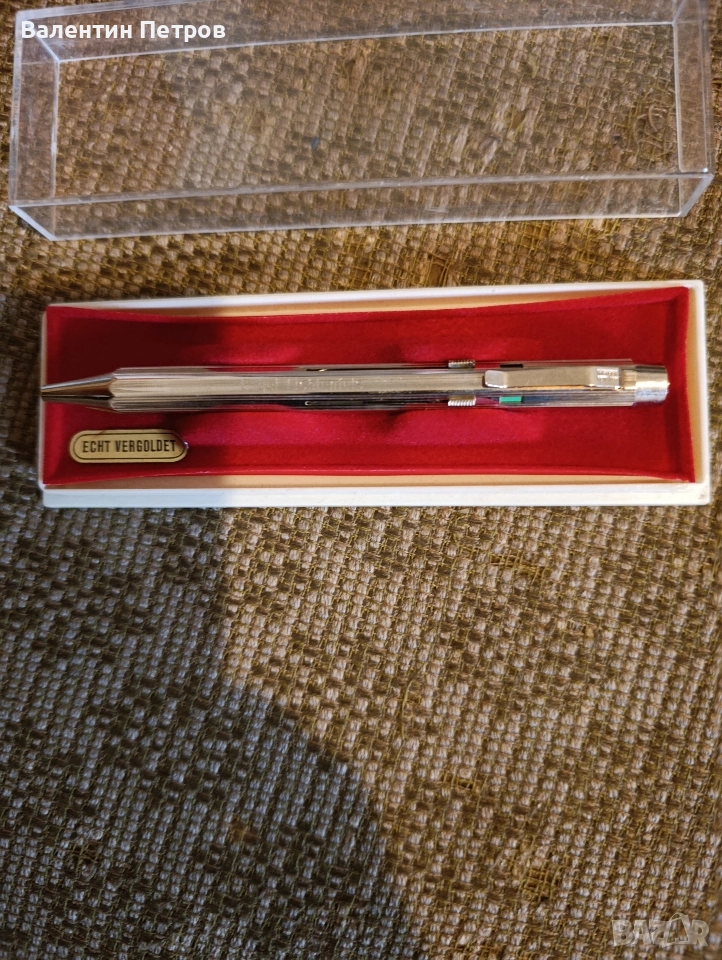 позлатена немска химикалка, снимка 1