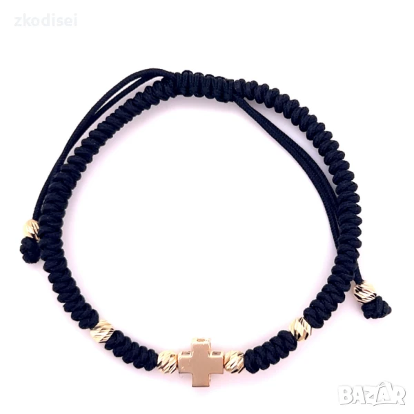 Златна регулируема гривна 1,26гр. 14кр. проба:585 модел:33740-5, снимка 1