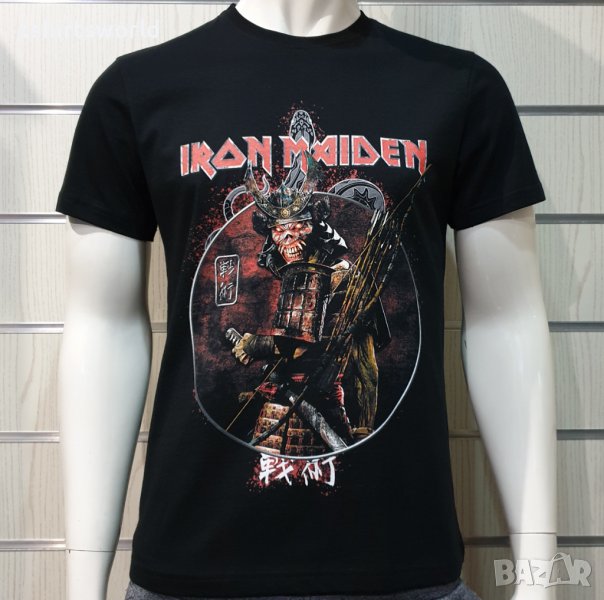 Нова мъжка тениска на музикалната група IRON MAIDEN - Senjutsu Samurai Eddie Snake Death, снимка 1