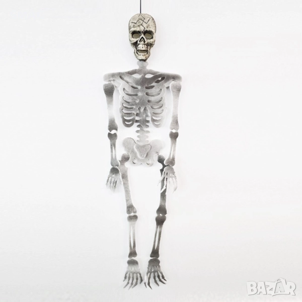 Halloween / Хелоуин висока декоративна фигура – гигантски скелет от фоам_1242584, снимка 1