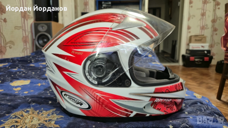 Моторен шлем SPADA RP-700 - E9, снимка 1