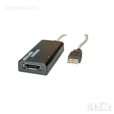 Преходник Адаптер от USB към eSATA Roline SS001125 USB към e-SATA, снимка 1