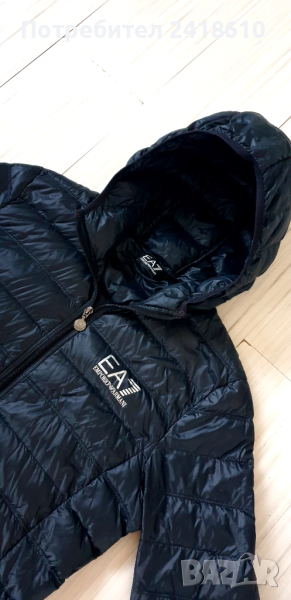 Emporio Armani EA7 Mens Down Jacket Slim Fit Size L ОРИГИНАЛ! Мъжко Олекотено пухено Яке!, снимка 1