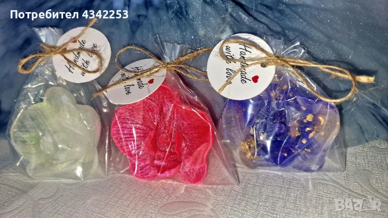 магнитчета орхидеики от епоксидна смола , снимка 1