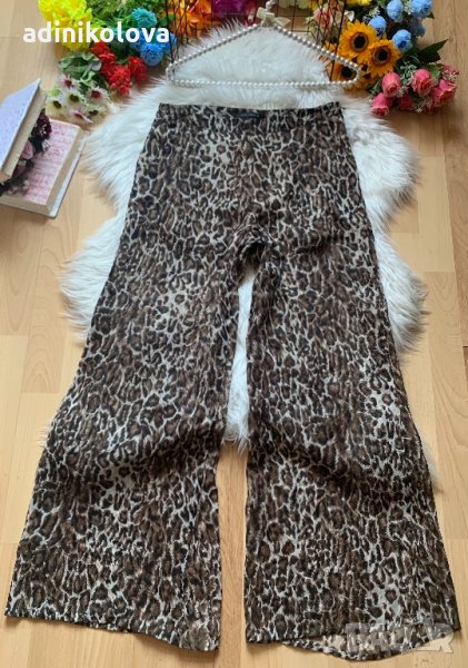 Ефирен леопардов панталон, снимка 1